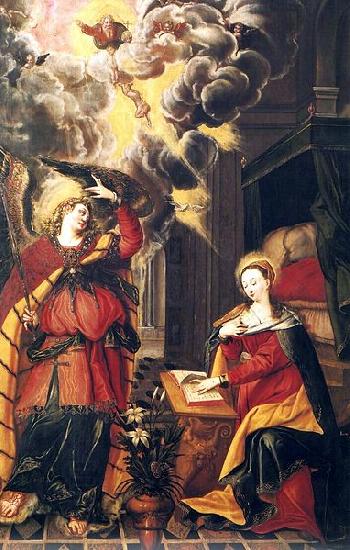 Jakob Mertens Annunciation oil painting picture